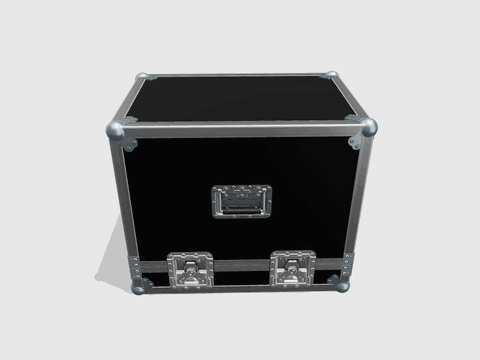 Configurable top hat flight case